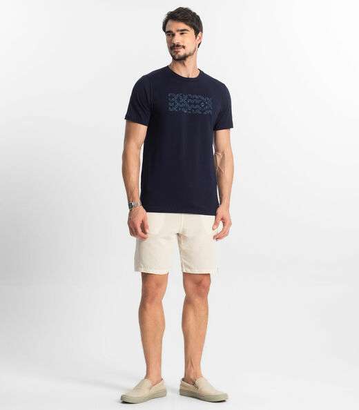 Camiseta Masculina Diametro Azul