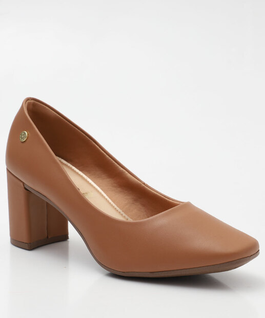 Image_Scarpin Feminino Salto Grosso Via Uno 906009 Marrom