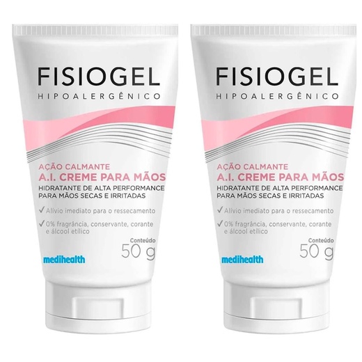 Image_Kit com 2 Unidades de Fisiogel Creme Para Mãos 50g