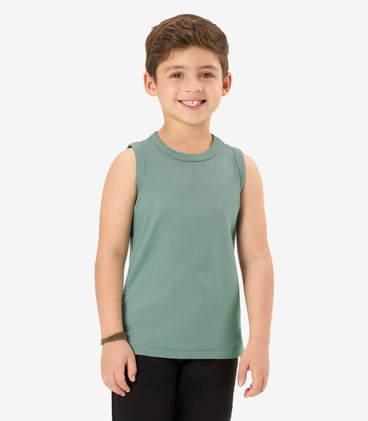 Image_Regata Básica Infantil Masculina Rovi Kids Verde
