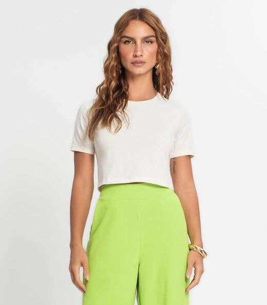 Image_Blusa Feminina Em Cotton Leve Endless Branco