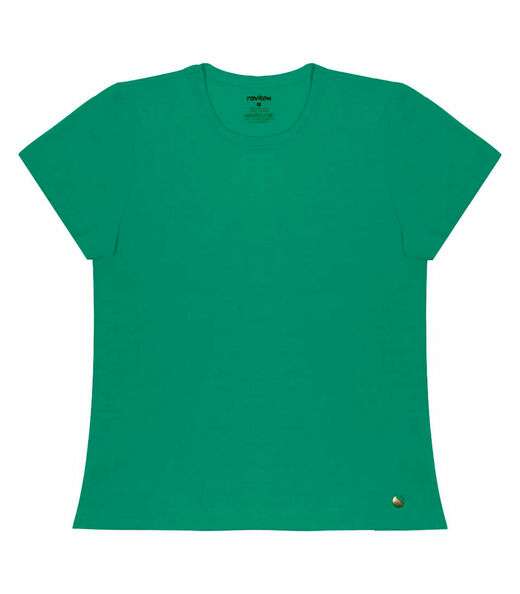 Blusa Feminina Cotton Leve Básica Rovitex Verde