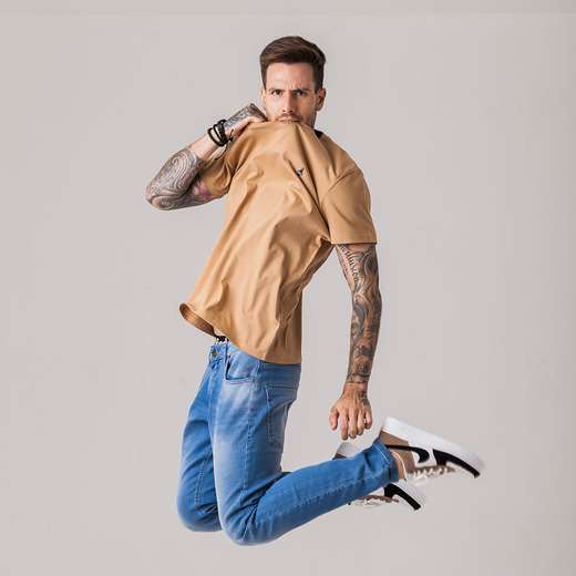 Camiseta Masculina Básica Rock e Soda