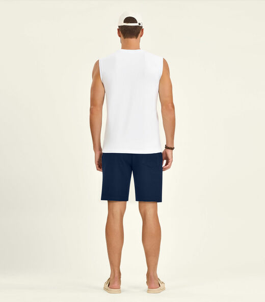 Bermuda Masculino de Moletinho Gorgurinho Diametro Azul