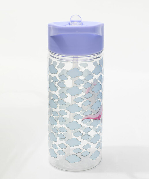 Garrafa Squeeze Unicórnio Marisa 500ML Azul