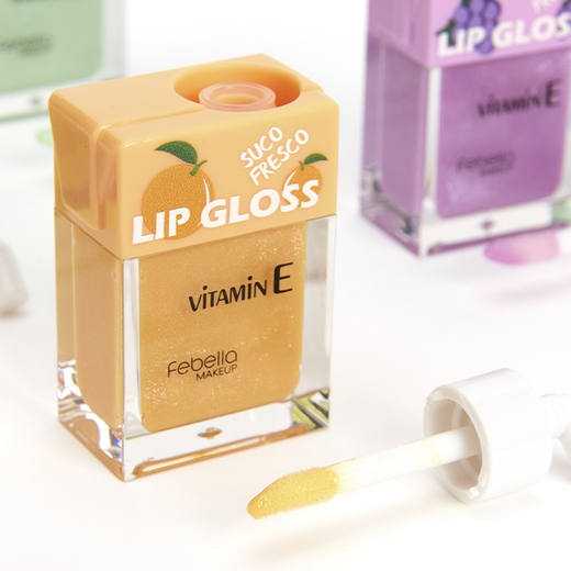 Lip Gloss Suco Fresco Febella Makeup LG4055