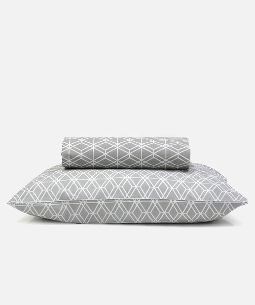 Jogo de Cama Casal Royal Plus Leo Santista 3 Peças