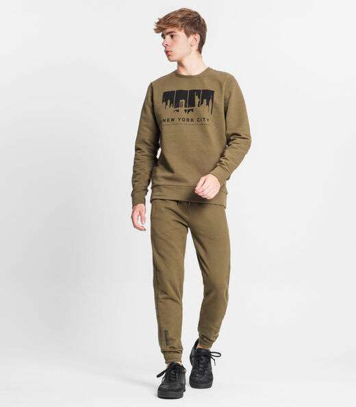 Blusão Juvenil Masculino Em Moletinho Minty Verde