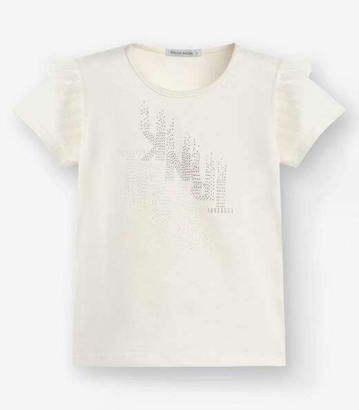 Blusa Feminina  Trick Nick Bege