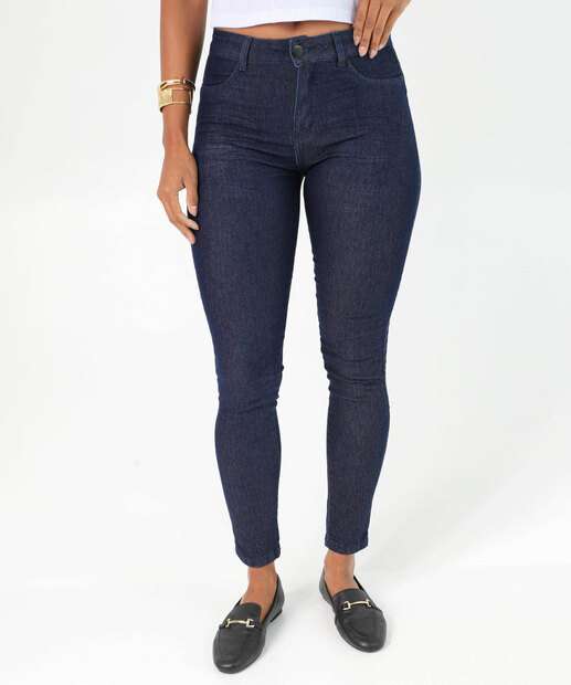 Calça Jeans Skinny Feminina Biotipo Azul