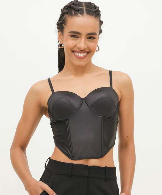 Sutiã Bra Top Com Bojo Marisa