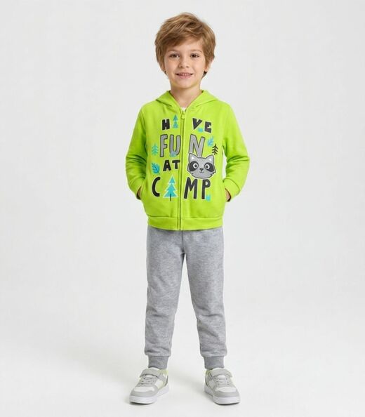 Image_Conjunto Moletom Menino Jaqueta E Calça Select Verde