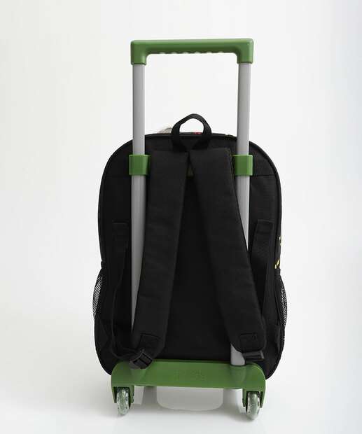 Mochila Mala Com Rodas Infantil Dinossauro Clio Style