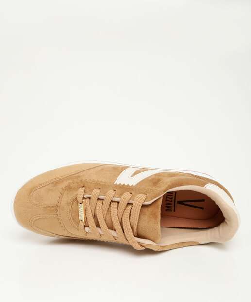 Tênis Casual Feminino Recortes Vizzano 