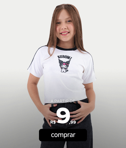 Infantil a partir de R$9,99