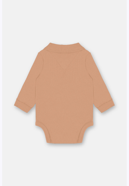 Body Polo Manga Longa Bebê Menino Up Baby