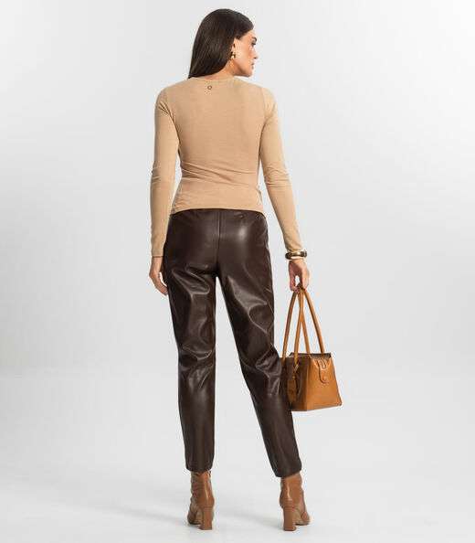 Calça Legging Feminina Endless Marrom