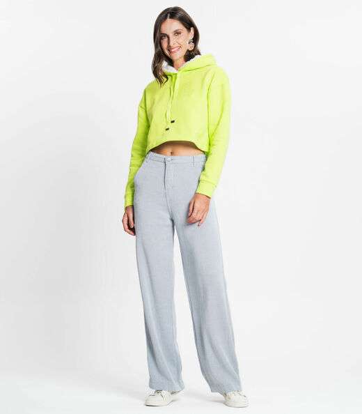 Blusão Feminino Com Capuz Rovitex Verde