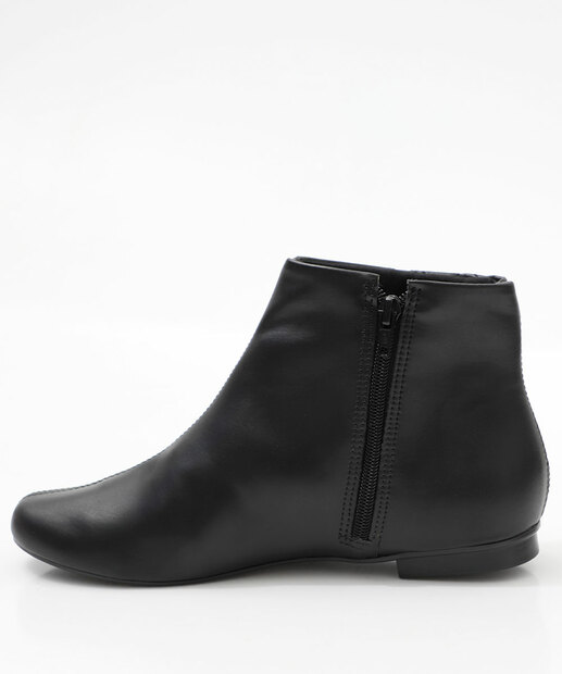 Bota Feminina Cano Curto Matelassê Via Uno Preto