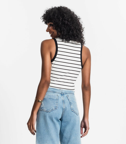 Regata Feminina em Cotton Leve Rovitex Bege