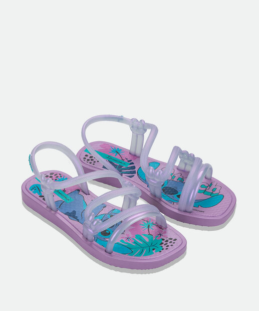 Sandália Ipanema Infantil Stitch Disney Solar