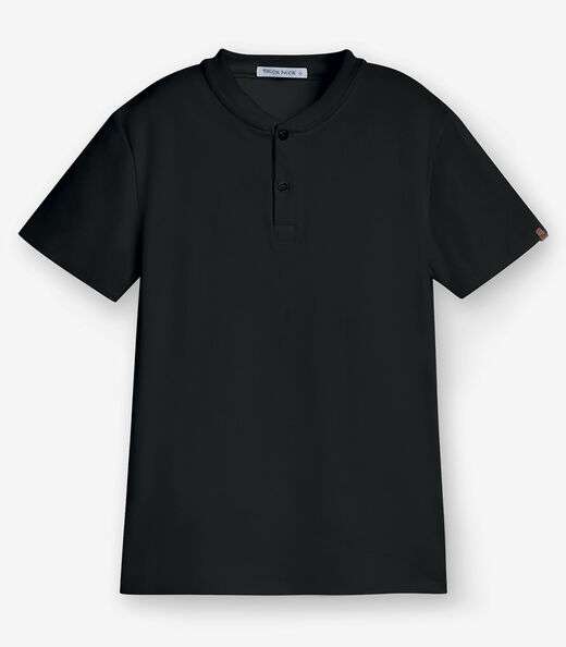 Camiseta Infantil Menino Cotton Leve Trick Nick Preto