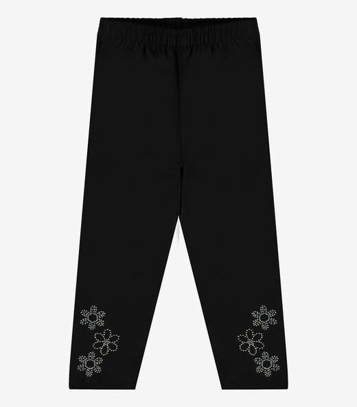 Legging Capri Rovi Kids Preto