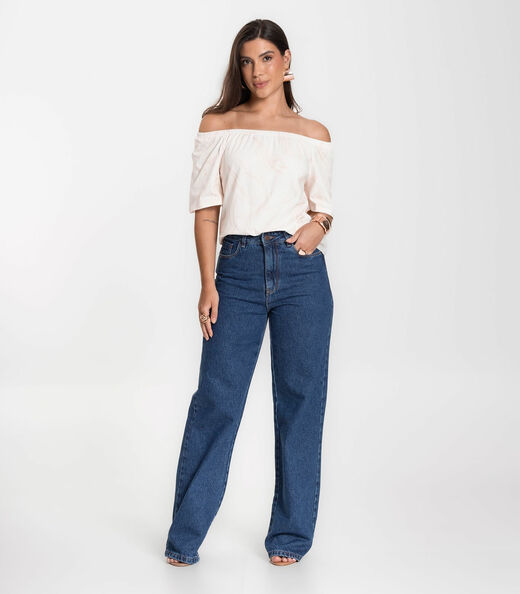 Blusa Feminina Ciganinha Infinita Cor Marrom