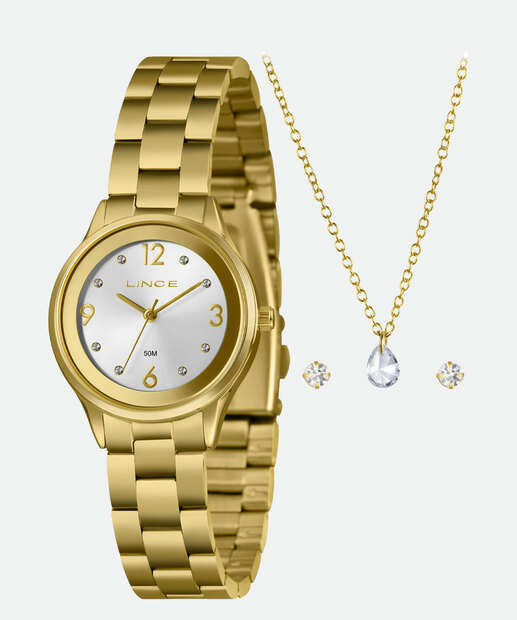 Image_Kit Relógio Feminino Lince LRGH002L30 KAFSS2KX Dourado