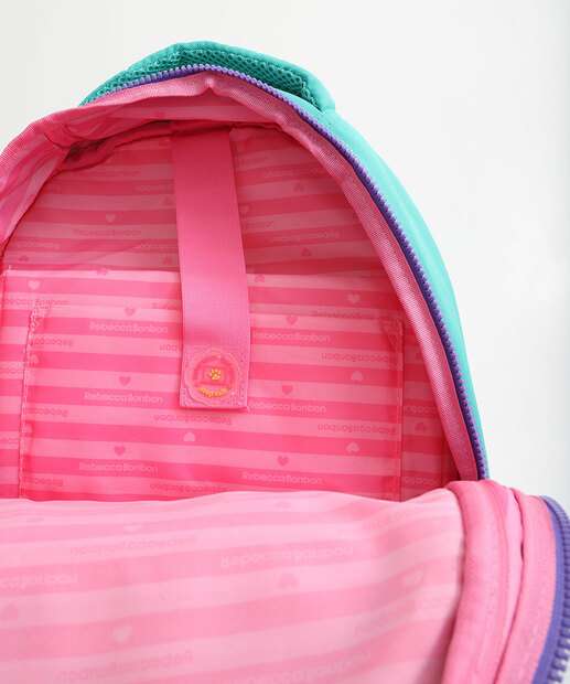 Mochila Infantil Escolar Rebecca Bonbon Verde