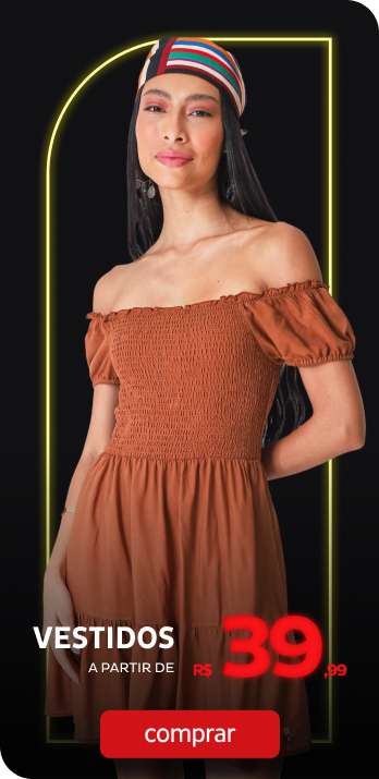 Vestidos a partir de R$39,99