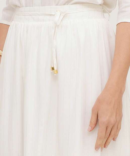 Saia Longa Detalhes com Lurex
