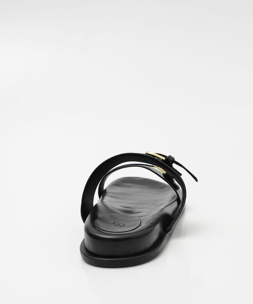 Rasteirinha Feminina Fivela Marisa Preto