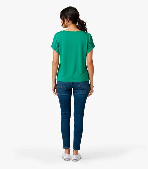 Blusa Feminina Viscose Infinita Cor Verde