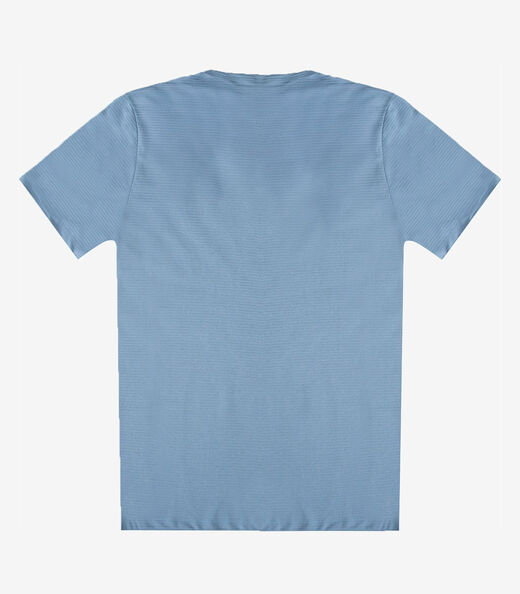 Camiseta Masculina Com Estampa Select Azul