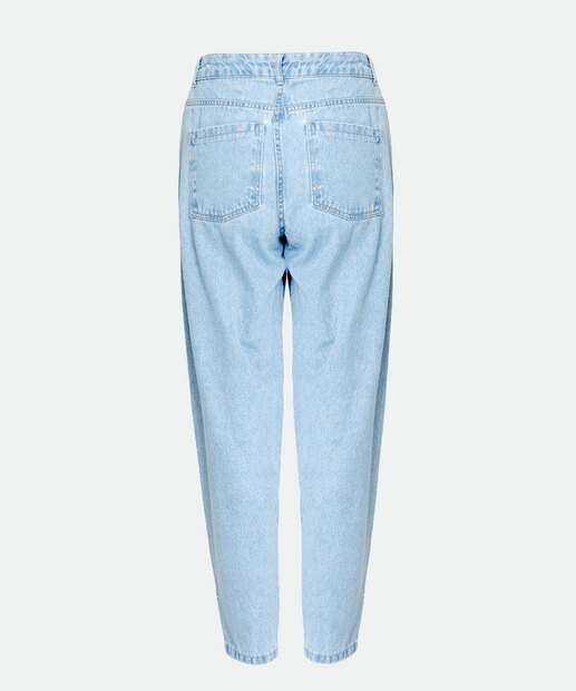 Calça Jeans Reta Slouchy Feminina Marisa