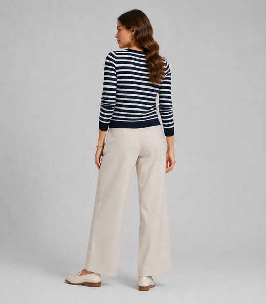 Cardigan Feminino Em Tricot Infinita Cor Azul