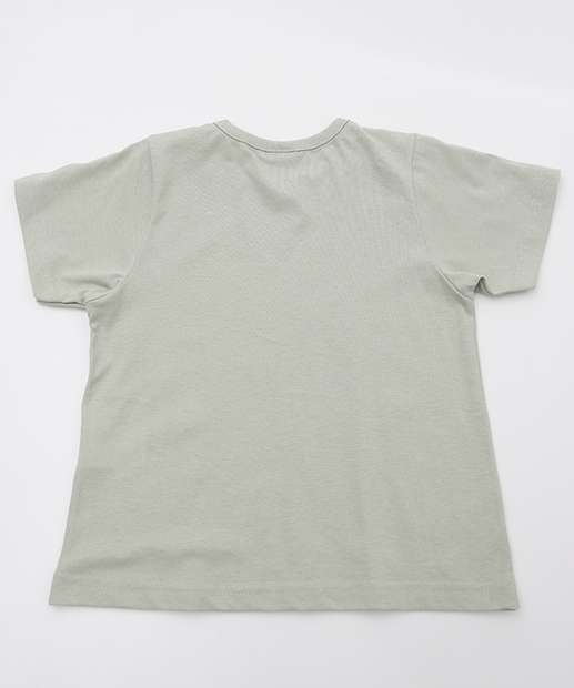 Conjunto Infantil Estampa Dinossauro Tam 1 a 3 Verde