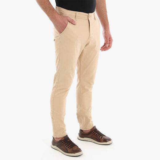 Calça De Sarja Com Bolso