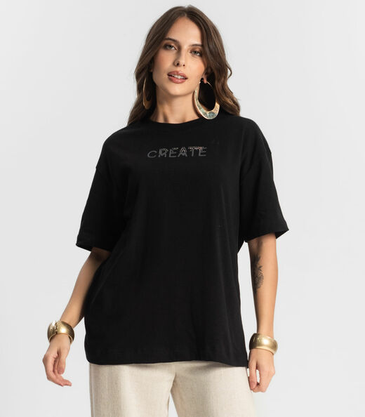 Image_Camiseta Feminina Endless Preto