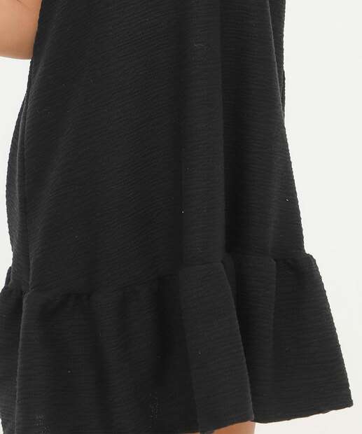 Vestido Sobreposição Infantil Babado Marisa Tam 4 a 10