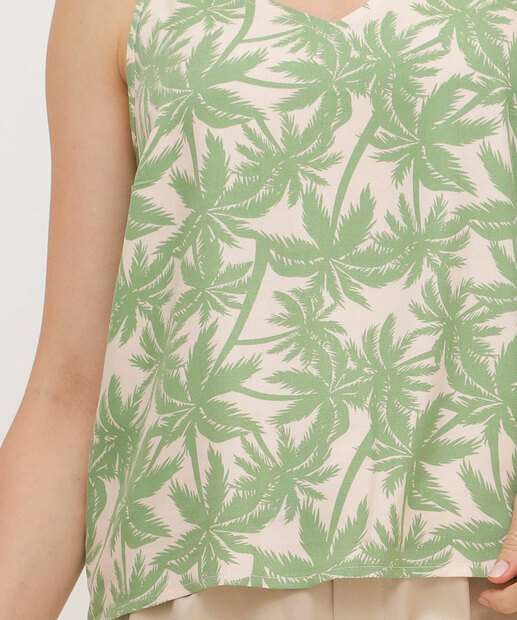 Blusa Feminina Estampada Marisa Verde