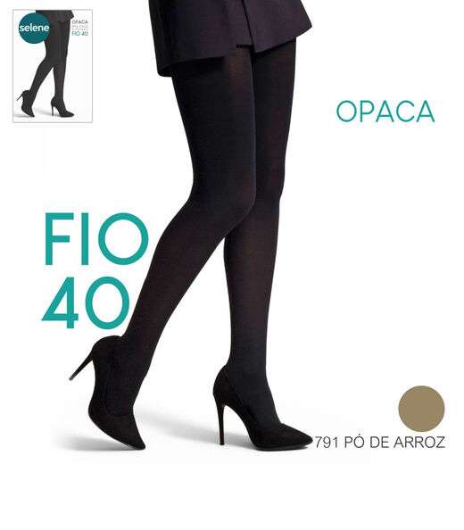 Image_Meia Calça Opaca Fio 40 Selene Bege