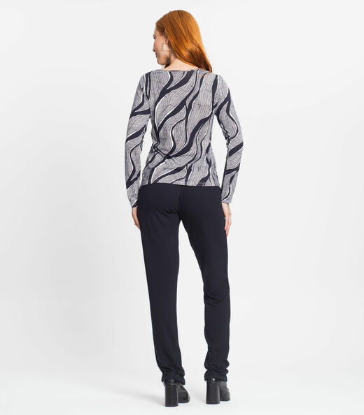Calça Feminina Em Molecotton Rovitex Preto