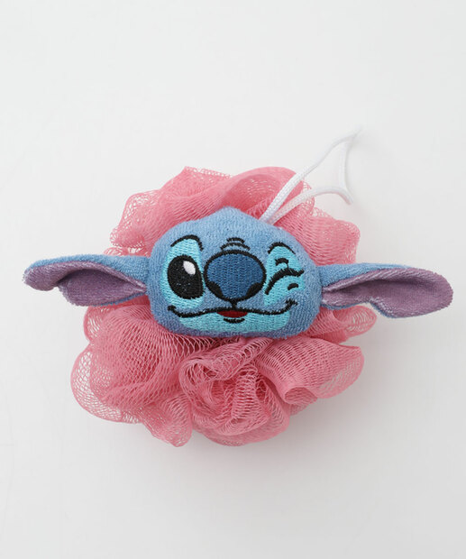 Image_Esponja de Banho Stitch Disney Rosa