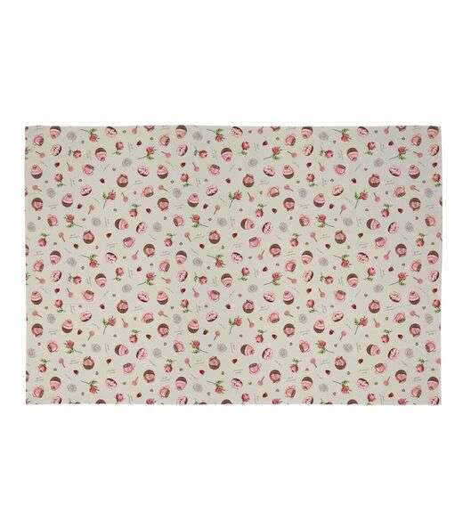 Toalha De Mesa Retangular Basic 6 Lugares Teka Bege