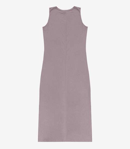 Vestido Longo Plus Size Infinita Cor Rosa