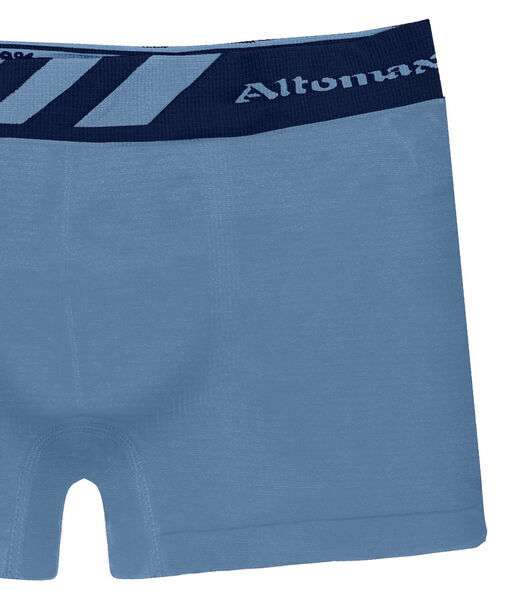 Cueca Boxer Lisa Microfibra Altomax Azul
