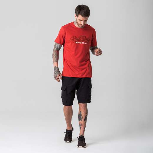 Camiseta Masculina Estampa Rock e Soda