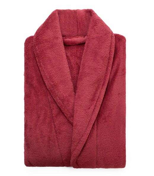 Roupão Microfibra Feminino Camesa Vermelho